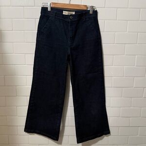 GAP Women's Navy Trouser Crop Jeans